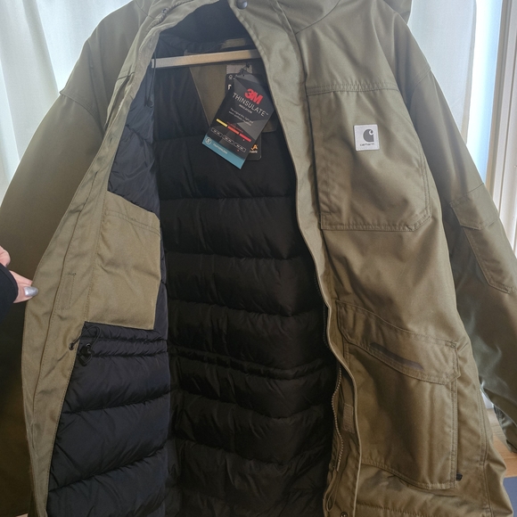 Carhartt Yukon Extreme Parka Men's Size 2XL Insulated Coat 104476 391 - Picture 2 of 7